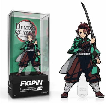 Demon Slayer Tanjiro Kamado FiGPiN #378 Anime Enamel Pin - BUCKET POPCORN